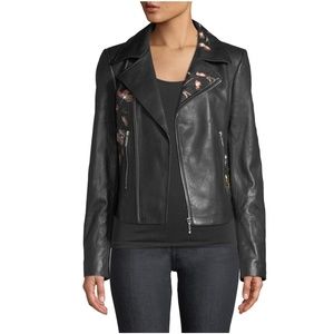 Elie Tahari Jackets & Coats - Elie Tahari Black Mae Lamb Leather Moto Jacket Elie Tahari Jackets & Coats - Elie Tahari Black Mae Lamb Leather Moto Jacket